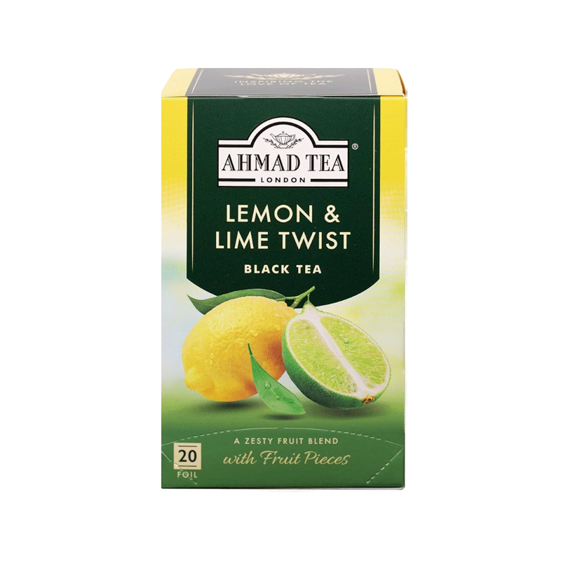 AHMED TEA LEMON&LIME TWIST TEA BAG 20`S